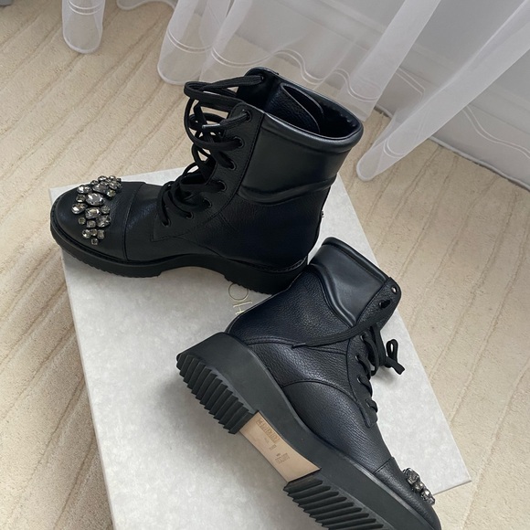 Jimmy Choo combat boots , Hadley Flat - Picture 5 of 5